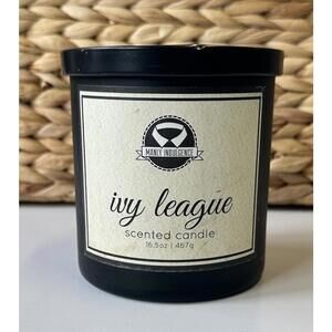 MANLY INDULGENCE CANDLE IVY LEAGUE SOY WAX  1 WICK RICHLY SCENTED  16.5Oz
